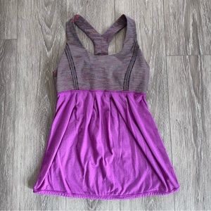 Lululemon Purple Power Dance Tank Top